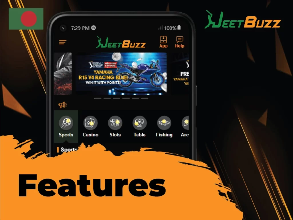 Jeetbuzz App Features